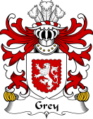 Welsh Coat of Arms for Grey (or Gray- lords of Powys)