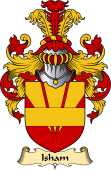 English Coat of Arms (v.23) for the family Isham
