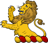 Family crest from Scotland for Nicolson (Edinburgh)
