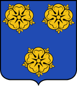 French Family Shield for Bruneau