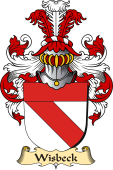 v.23 Coat of Family Arms from Germany for Wisbeck