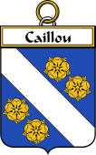 French Coat of Arms Badge for Caillou