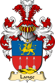 v.23 Coat of Family Arms from Germany for Lange