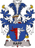 Norwegian Coat of Arms for Rapp