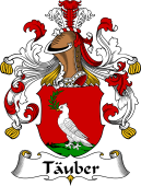 German Wappen Coat of Arms for Täuber