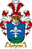 v.23 Coat of Family Arms from Germany for Zacharias