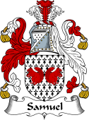 English Coat of Arms for the family Samuel