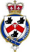 Families of Britain Coat of Arms Badge for: Trotter (Ireland)
