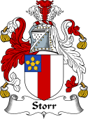 English Coat of Arms for the family Storr