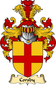 Scottish Family Coat of Arms (v.23) for Corsby