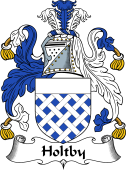 English Coat of Arms for the family Holtby