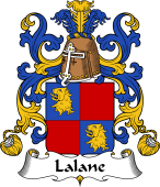 Coat of Arms from France for Lalane