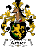 German Wappen Coat of Arms for Astner