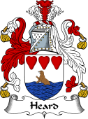 English Coat of Arms for Heard or Herd