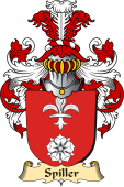 v.23 Coat of Family Arms from Germany for Spiller