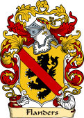 English or Welsh Family Coat of Arms (v.23) for Flanders