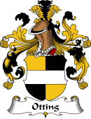 German Wappen Coat of Arms for Otting