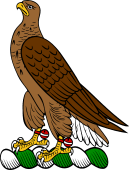 Family crest from Scotland for Watt(Fife)