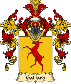 French Family Coat of Arms (v.25) Gaillard