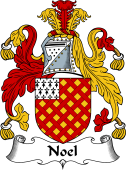 English Coat of Arms for Noel