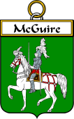 Irish Badge for McGuire or Maguire