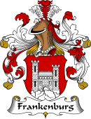 German Wappen Coat of Arms for Frankenburg