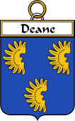 Irish Badge for Deane