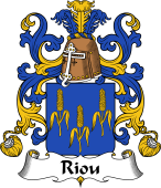 Coat of Arms from France for Riou
