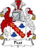 English Coat of Arms for Peat