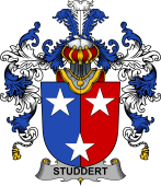 Irish Family Coat of Arms (v.25b) Studdert