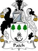 English Coat of Arms for the family Patch