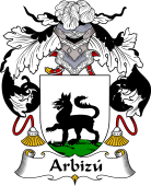 Spanish Coat of Arms for Arbizú