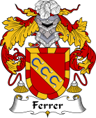 Spanish Coat of Arms for Ferrer