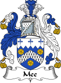 English Coat of Arms for Mee