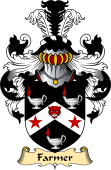 English Coat of Arms (v.23) for the family Farmer