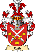 v.23 Coat of Family Arms from Germany for Rath