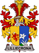 Swedish Coat of Arms for Lilliecrona