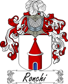 Araldica Italiana Coat of arms used by the Italian family Ronchi
