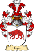 v.23 Coat of Family Arms from Germany for Heym