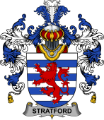 Irish Family Coat of Arms (v.25b) Stratford
