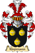 v.23 Coat of Family Arms from Germany for Klopmann