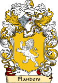 English or Welsh Family Coat of Arms (v.23) for Flanders (1st Recorded)