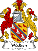 English Coat of Arms for Walden