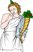 Gods and Goddesses Clipart image: Angerona