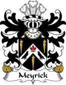 Welsh Coat of Arms for Meyrick (of Bodorgan, Anglesey)