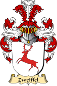 v.23 Coat of Family Arms from Germany for Zweiffel