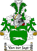 Dutch Coat of Arms for Van der Jagt