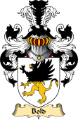 English Coat of Arms (v.23) for the family Bold