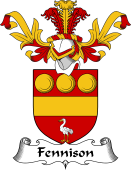 Coat of Arms from Scotland for Fennison