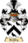 English Coat of Arms (v.23) for the family Beckley